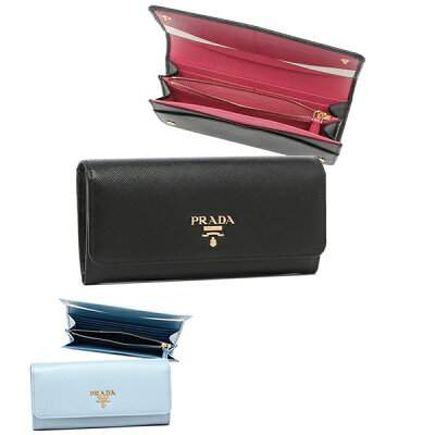 【P10倍 3/16 18時〜3/20 9時】プラダ 長財布 サフィアーノマルチカラー レディース PRADA 1MH132 ZLP 一粒万倍日 【返品OK】