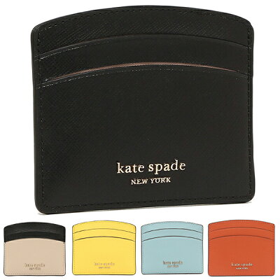 【P10倍 2/1 0時〜2/2 9時】ケイトスペード カードケース スペンサー レディース KATE SPADE PWR00277 一粒万倍日 【返品OK】