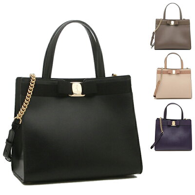 【10%OFFクーポン 11/26〜12/3 9時】フェラガモ バッグ ハンドバッグ ショルダーバッグ ヴァラ レディース Salvatore Ferragamo 21I290【返品OK】