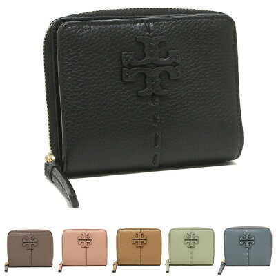 【5%OFFクーポン 3/31 15時〜4/7 9時】トリーバーチ 二つ折り財布 マックグロー レディース TORY BURCH 45246 一粒万倍日 【返品OK】