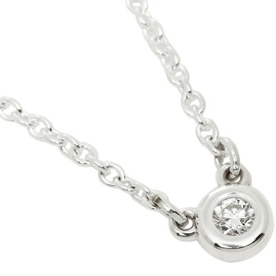 【4時間限定ポイント10倍】ティファニー ネックレス アクセサリー TIFFANY&Co. 24944387 エルサペレッティ ダイヤモンドバイザヤード 0.03ct ペンダント シルバー