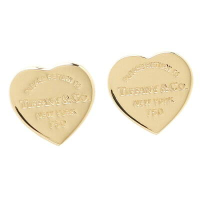 【P10倍 6/25 0時〜6/25 24時】ティファニー ピアス アクセサリー TIFFANY&Co. 23900351 タグ RTT リターントゥハート ミニ 18K イエローゴールド【返品OK】