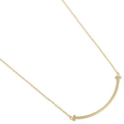 【30時間限定ポイント5倍】ティファニー ネックレス アクセサリー TIFFANY&Co. 35189459 Tスマイル ミニ 18K ペンダント ゴールド