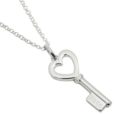 【6時間限定ポイント10倍】【返品OK】ティファニー アクセサリー TIFFANY&Co. 35483853 ミニ ハートキー ペンダント ペンダント シルバー