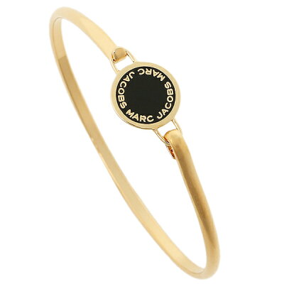 【4時間限定ポイント10倍】【返品OK】マークジェイコブス ブレスレット アクセサリー MARC JACOBS M0008542 062 レディース ブラック ゴールド