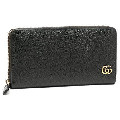 【返品OK】グッチ 財布 GUCCI 428736 DJ20T 1000 GGマーモント MARMONT ジップアラウンドウォレット メンズ 長財布 NERO