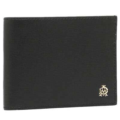 【P5倍 10/15 18時〜24時】ダンヒル 財布 メンズ DUNHILL L2S832A BELGRAVE BILLFOLD 4CC & COIN PURSE 2つ折り財布 ブラック 【返品OK】