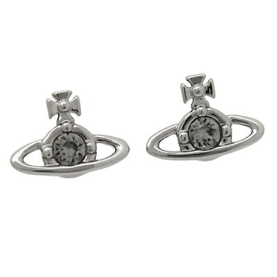 【4時間限定ポイント10倍】ヴィヴィアンウエストウッド ピアス アクセサリー メンズ レディース VIVIENNE WESTWOOD 724497B/3 ガンメタル