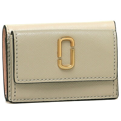 【P10倍 8/11 12時〜8/14 24時】マークジェイコブス 財布 三つ折り財布 ミニ財布 レディース MARC JACOBS M0014492 088 グレーマルチ