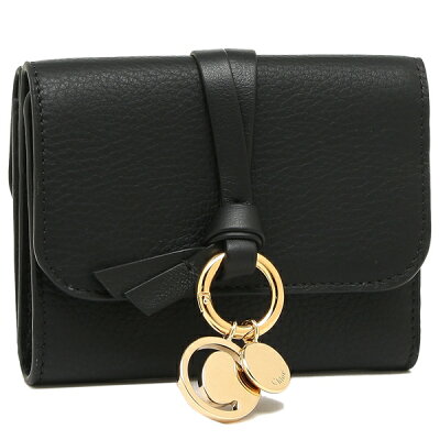 【10%OFFクーポン 1/21〜1/28 9時】クロエ 財布 三つ折り財布 レディース CHLOE CHC17AP945H9Q CHC17AP945F57 CHC21WP945F57 001 ブラック