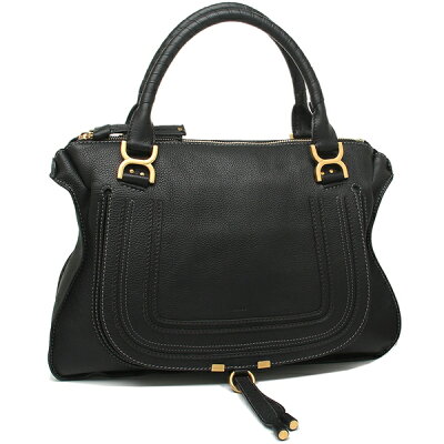 【24時間限定ポイント10倍】【返品OK】クロエ ハンドバッグ ショルダーバッグ レディース CHLOE CHC10SS851161 001 ブラック A4対応