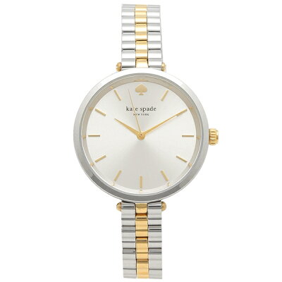 【10%OFFクーポン 9/30 15時〜10/7 9時】ケイトスペード 時計 レディース 腕時計 KATE SPADE KSW1119 シルバー イエローゴールド