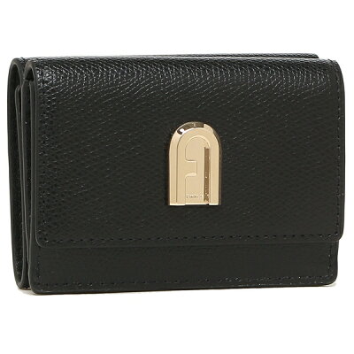 【10%OFFクーポン 8/5 15時〜8/10 9時】フルラ 財布 三つ折り財布 レディース ミニ財布 FURLA PCW5ACO ARE000 O6000 ブラック【返品OK】