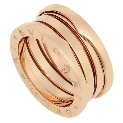 ブルガリ リング アクセサリー レディース ビーゼロワン BZERO1 3バンドリング スリーバン BVLGARI AN852405 18K ローズゴールド【サイズ交換不可】【返品OK】
