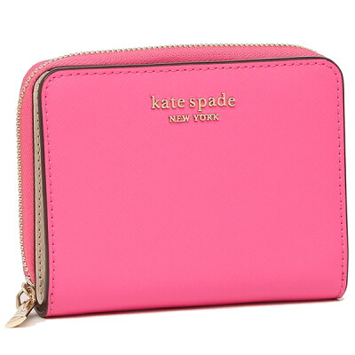 【P10倍 1/23 20時〜24時】ケイトスペード 財布 二つ折り財布 スペンサー ピンク レディース KATE SPADE PWR00395 667【返品OK】