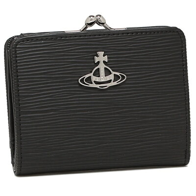 ヴィヴィアンウエストウッド 財布 二つ折り財布 ポリー ブラック レディース VIVIENNE WESTWOOD 51010020 01837 N402【返品OK】