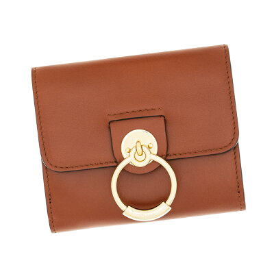 クロエ 財布 二つ折り財布 コンパクト セピアブラウン Chloe TESS テス レディース レザー CHC19SP041A37 27S Sepia Brown ギフト プレゼント
