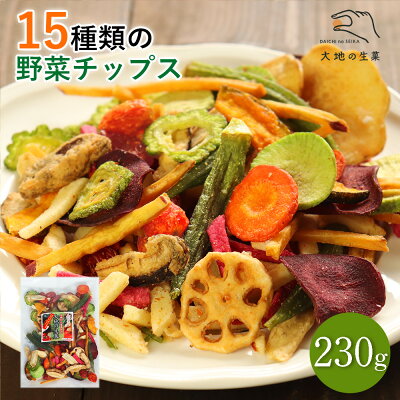 【福岡県クーポン利用で10%OFF!】15種類の野菜チップス230g 送料無料 野菜スナック お菓子 クリスマス ギフト 贈り物 スナック菓子 おやつ 詰め合わせ さつまいも オクラ おつまみ ドライフルーツ 人気 非常食 保存食 キャンプ飯 行動食