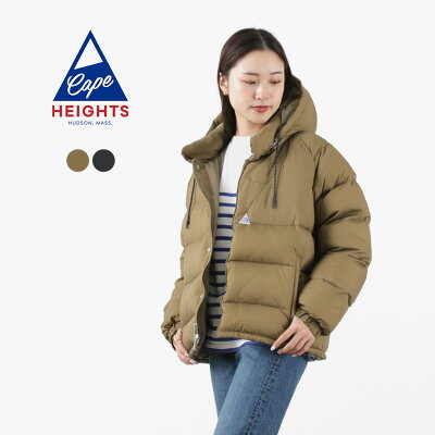 CAPE HEIGHTS(ケープハイツ) リンドン ダウン ジャケット レディース アウター ダウン ショート丈 短め フード付き 2WAY ハーネス付き アウトドア WMS LYNDON JACKET