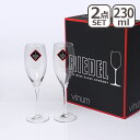 リーデル ワイングラス 6416/48 ヴィノム キュヴェ・プレスティージュ ヴィンテージ・シャンパーニュ 2個セット RIEDEL