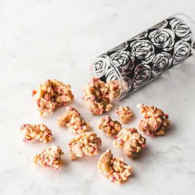 ロッシェブランシュ◆キャラメリゼ ナッツ ピスタチオ ホワイトチョコレート お取り寄せグルメ お菓子 ギフト 内祝い 出産祝い 誕生日 お中元 お歳暮 母の日 父の日 スイーツ プレゼント 贈り物 東京土産 デカダンスドュショコラ decadence du chocola