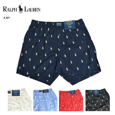 メール便 ポロ ラルフ ローレン Polo Ralph Lauren 676R Hanging Woven PP Print Boxer メンズ ボクサーショーツ メンズアンダーウェア トランクス 下着 パンツ メンズ下着 男性用下着 メンズショーツ 紳士下着