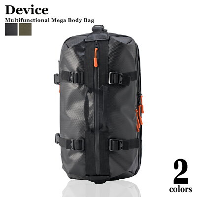 【 10%OFF SALE セール 】 DEVICE メガボディバッグ ボディバッグ ボディーバッグ 斜めがけ バッグ ワンショルダー バッグ ナイロン A4 ブランド メンズ レディース 軽量 軽い アウトドア 通勤 通学 ボディ バッグ