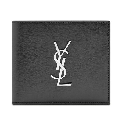 サンローラン Saint Laurent サンローランYSLメタルロゴイーストウエストビルフォールドウォレット 財布 メンズ 男性 インポートブランド ユニセックス