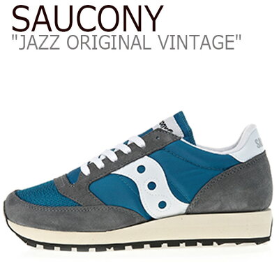 サッカニー ジャズオリジナル スニーカー SAUCONY メンズ JAZZ ORIGINAL VINTAGE ジャズヴィンテージ BLUE ブルー S70368-20 シューズ