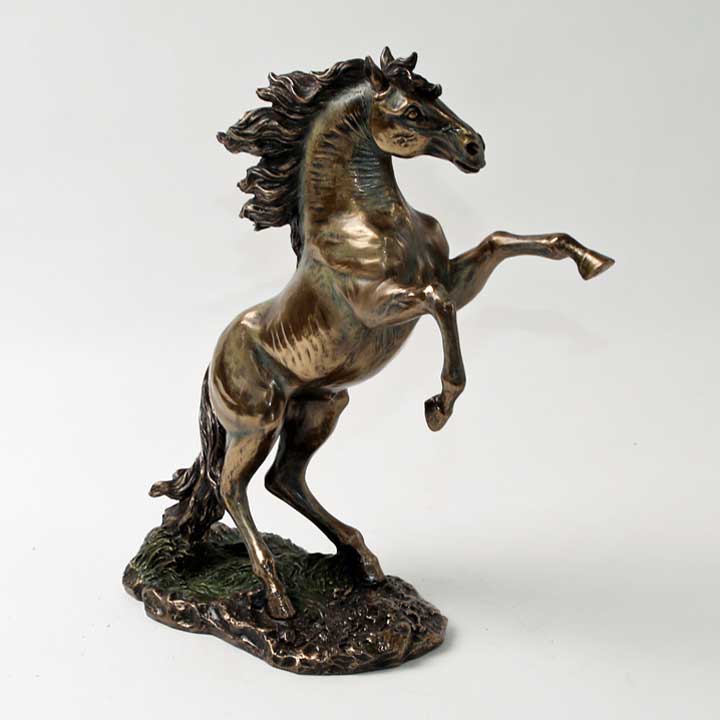 堅実な究極の 馬の置物アンティーク - 彫刻/オブジェクト