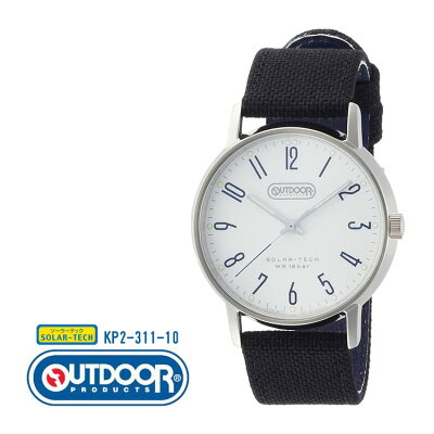 アウトドア OUTDOOR PRODUCTS シチズン CITIZEN オピダム ラージ メンズ 黒 ブラック KP2-311-10 腕時計 カジュアル おしゃれ カジュアル おしゃれ