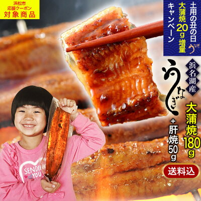 【浜松クーポン利用で500円OFF】『土用の丑の日増量キャンペーン』国産うなぎの最高峰 浜名湖うなぎ 大蒲焼160g+肝焼き ギフト 無添加のタレ使用【 送料無料 】 浜名湖産 ウナギ 鰻 蒲焼 国内産 静岡県産 本格 お中元 土用の丑 暑中見舞 誕生日プレゼント