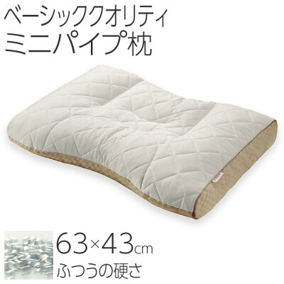 【1,000円OFFクーポン】東京西川 ファインスムーズ ベーシッククオリティ ミニパイプ枕 63×43cm FA7010 EH07112012