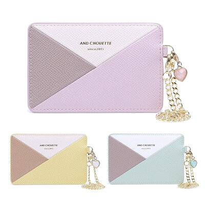 アンドシュエット &chouette パレット ID カードホルダー パスケース カード入れ 定期入れ 収納 チャーム レディース サマンサアンドシュエット 合皮