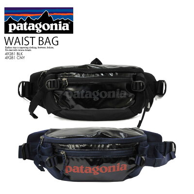 【希少! 大人気!】 patagonia (パタゴニア) BLACK HOLE WAIST PACK 5L (ブラックホール ウエスト パック) ウエストバッグ ボディバッグ BLACK (ブラック) CLASSIC NAVY (ネイビー) 49281 エンドレストリップ ENDLESSTRIP