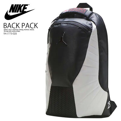 楽天スーパーSALE【希少! 大人気!】NIKE (ナイキ) JORDAN RETRO 12 BACKPACK (ジョーダン レトロ12 バックパック) リュック メンズ カバン BLACK WHITE (ブラック/ホワイト) 9A1773 025 ENDLESS TRIP ENDLESSTRIP エンドレストリップ 6ss