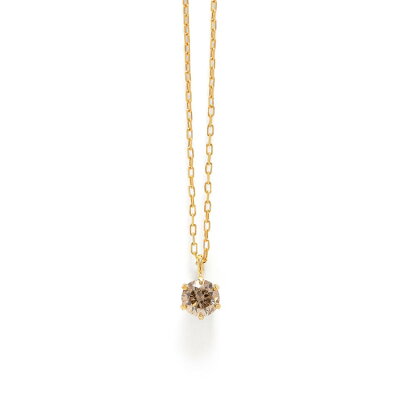 【 WEB限定商品 】 ネックレス レディース ダイヤモンド K18 イエローゴールド 18k 18金 一粒 【 ESTELLE エステール 】 ジュエリー ブランド プレゼント 贈り物 ギフト ご褒美 20代 30代 40代 50代 60代