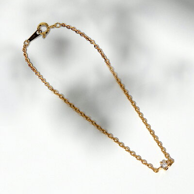 【WEB限定商品】 ブレスレット レディース ダイヤモンド シルバー 一粒 1粒 【BLOOM ブルーム】 プレゼント 贈り物 ギフト 20代 30代 40代 50代 60代 ジュエリー