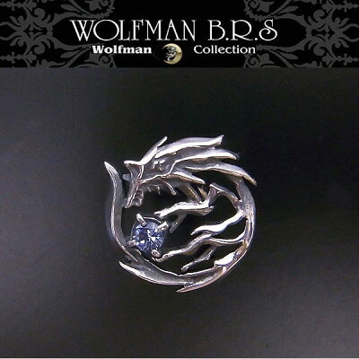 ウルフマン BRS WOLFMAN B.R.S ピアス ウォーターマークスウルフスタッド WOーEー26 【送料無料でお届け】 エクセルワールド ブランド プレゼントにも おしゃれ アクセサリー TP1