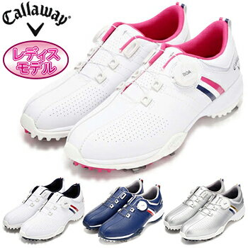 Callaway(キャロウェイ)日本正規品 AEROSPORT BOA WM 18 (エアロスポーツボアウィメンズボア18) ソフトスパイクゴルフシューズ 2018モデル 「247-8983802」 レディスモデル【あす楽対応】