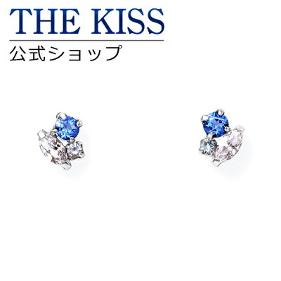 【あす楽対応】THE KISS 公式サイト K10 ホワイトゴールド ピアス キュービックジルコニア ピアス レディースジュエリー・アクセサリー ジュエリーブランド THEKISS レディースピアス 記念日 プレゼント AL-21 ザキス 【送料無料】