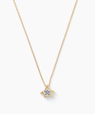 12/1限定【ポイント5倍&10%OFF】【星の王子さま】K18イエローゴールド ダイヤモンド ネックレス【festaria bijou SOPHIA フェスタリア ビジュソフィア】