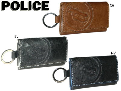 正規品 あす楽 ポイント10倍 父の日 通勤 通学 記念日 冠婚葬祭 ポリス POLICE 6連キーケース SLG BASIC 4 エスエルジーベーシック4 0279 279 PA-59303 potj47