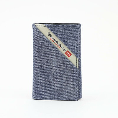 【5月8日-9日限定★クーポン配布中】DIESEL ディーゼル DENIM6連キーケース X05270PS778/H3820 ネイビーブルー ギフトラッピング無料 ラッキーシール対応