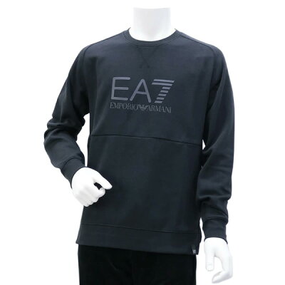エンポリオアルマーニ イーエーセブン EMPORIO ARMANI EA7 メンズ トップス プルオーバー ブラック (6ZPM25 PJF3Z 1200 BLACK)【あす楽対応】