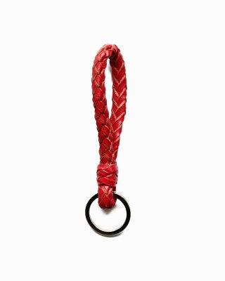 ホワイトハウスコックス【Whitehouse Cox】型番:P1280(レッド) メッシュ イントレチャート アクセサリー キーフォブ キーホルダー 男女兼用 イントレチャート・コレクション