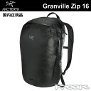 アークテリクス ARC'TERYX ＜グランヴィル 16 ジップ バックパック ブラック 黒 Granville Zip 16 Backpack BLACK ＞arcteryxリュック バッグ バックパック