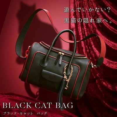 遊んでいかない?黒猫の隠れ家へ。ペットキャリーをモチーフに誕生した2WAYバッグ BLACK CAT BAG(ブラックキャット バッグ) FRUTTI DI BOSCO フルッティディボスコ