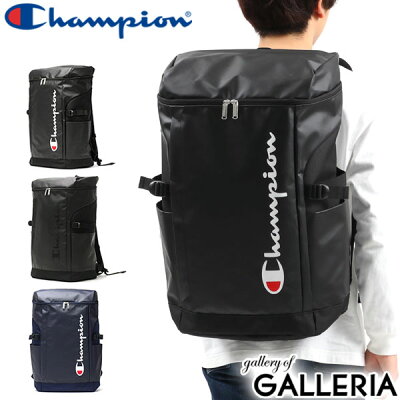【エントリー&楽天カード最大23倍 1/30限定】 無料ラッピング チャンピオン リュック Champion リュックサック バケット バックパック スクエア ボックスリュック 通学 スクールバッグ B4 40L 大容量 中学生 高校生 男子 女子 部活 旅行 通学リュック 62489