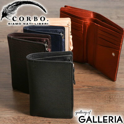 【楽天カードで23倍 | 9/20限定】 もれなく選べるWノベルティ | コルボ CORBO 財布 コルボ 二つ折り財布 GOAT ゴート メンズ 革 レザー corbo. 1LJ-1303